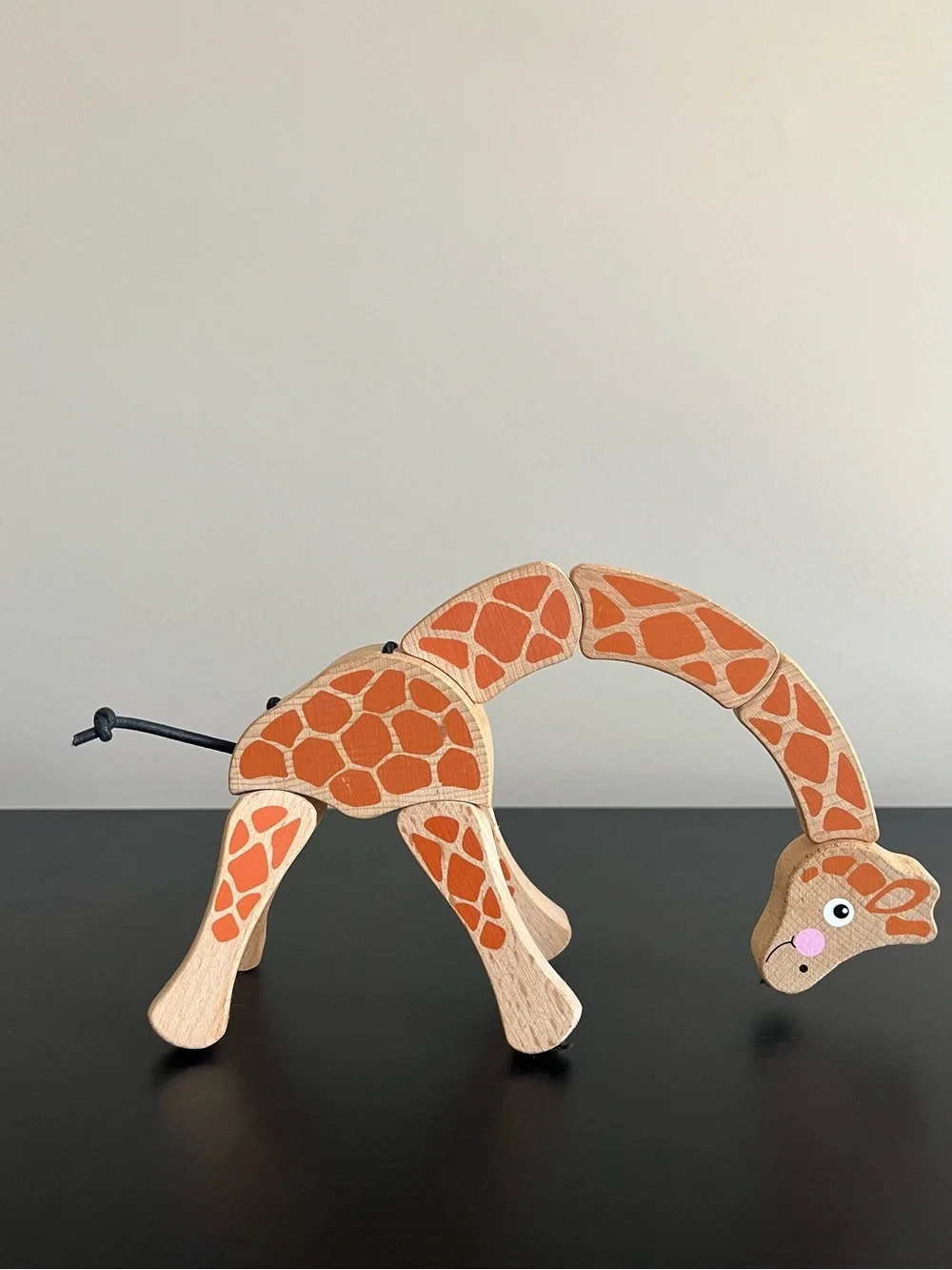 Melissa & Doug Giraffe Grasping Toy First Play Wooden Baby Toddler 1+ Years